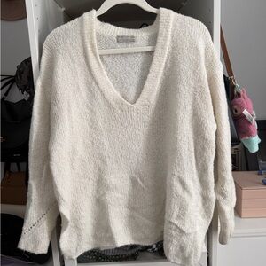 Urban Outfitters Cream Knit Sweater
